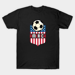 America Soccer T-Shirt